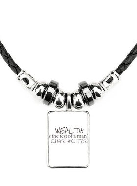 励志饰品合金吊坠