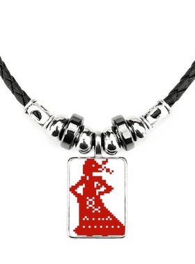 俄罗斯元素饰品合金吊坠