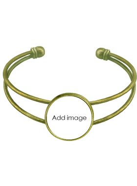 复古开口手环来图定制