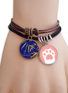 日本昆虫猫咪礼品原创设计风手链