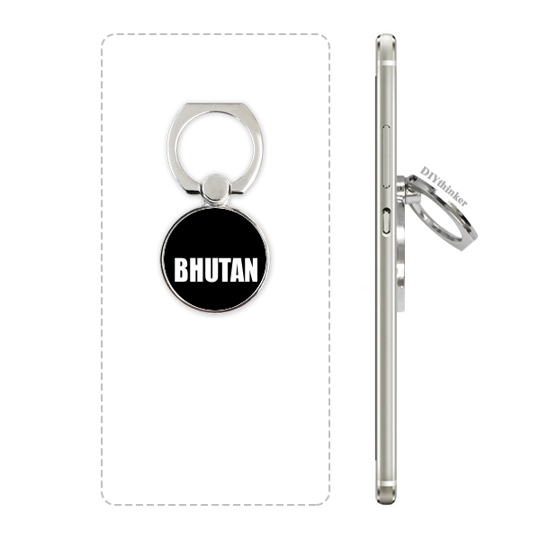 不丹国家英文名手机支架指环多功能黏贴桌面支撑定制定做,3C数码配件,手机支架/手机座,淘宝优惠券,粉丝福利购,淘宝优惠卷