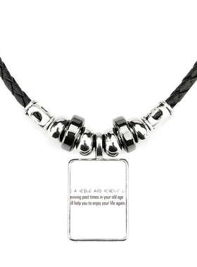 励志饰品合金吊坠