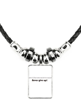 励志饰品合金吊坠