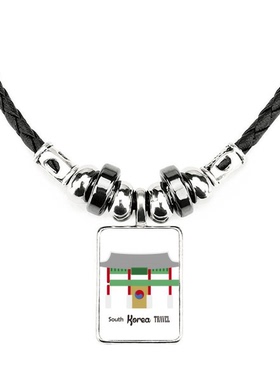 韩国旅行饰品合金吊坠