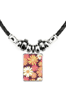 花卉植物饰品合金吊坠