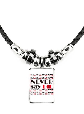 励志饰品合金吊坠