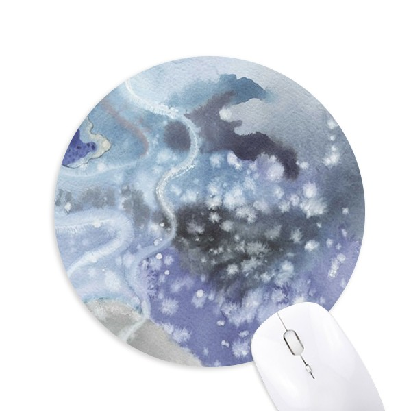 晕染水彩墨迹纹理图案圆形游戏办公防滑橡胶鼠标垫礼物,电脑硬件/显示器/电脑周边,鼠标垫/贴/腕垫,淘宝优惠券,粉丝福利购,淘宝优惠卷