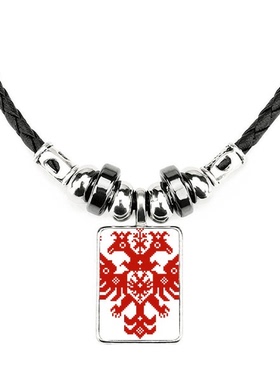 俄罗斯双头鹰国徽饰品合金吊坠