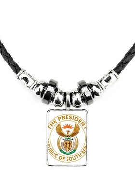 南非国徽手工项链饰品吊坠