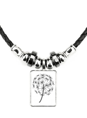 花卉植物饰品合金吊坠