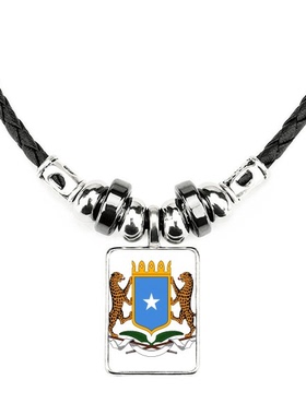 非洲国徽手工项链饰品吊坠