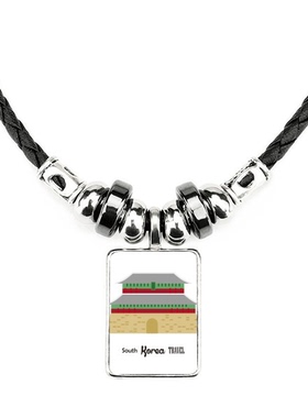 韩国旅行饰品合金礼物吊坠