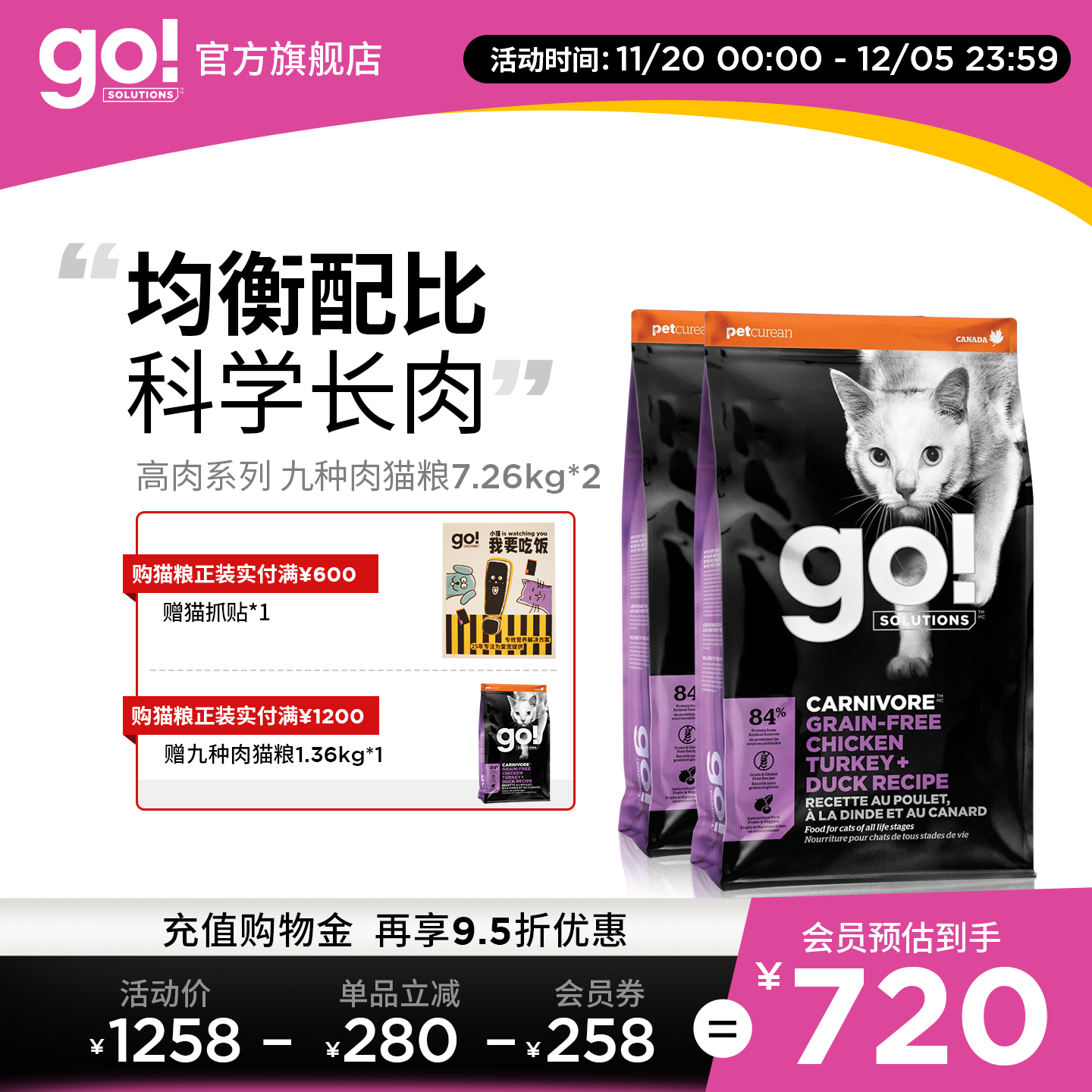 GO猫粮十大品牌排行榜进口猫粮