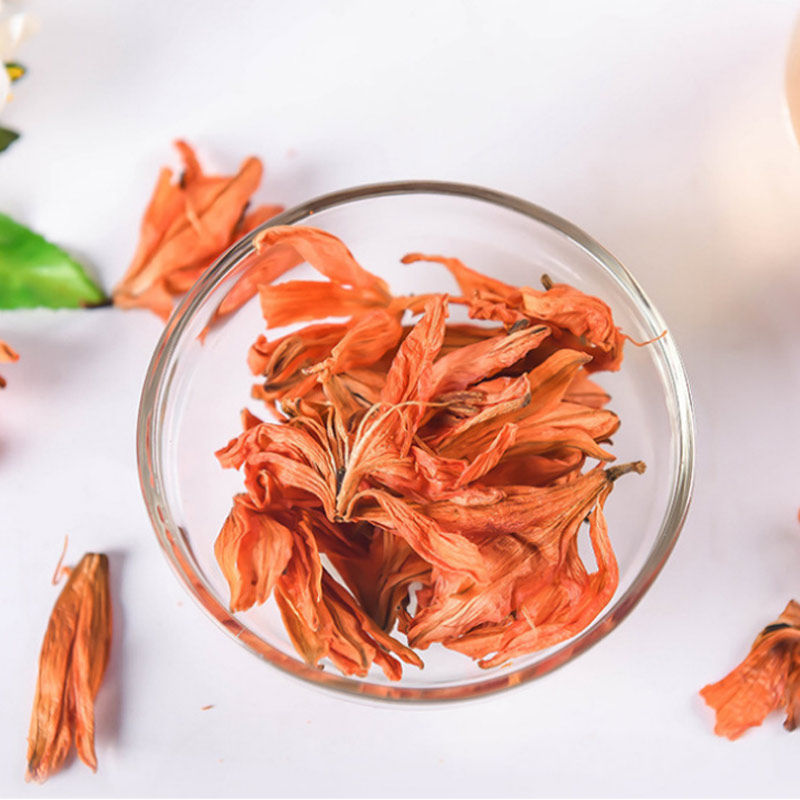 百合花茶 500g 天然干百合花 正品百合干花 另有特级散装花草茶叶