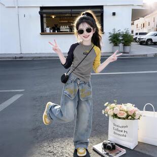女童春装套装2026新款今年流行爆款儿童春秋季巨好看高级早春穿搭