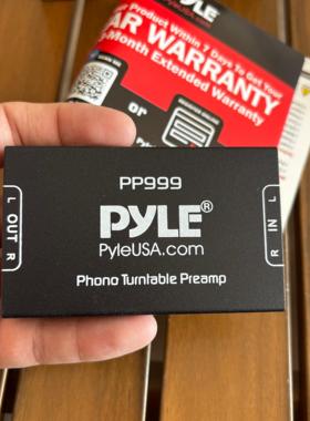 美国pyle唱片机外置唱放pp999高音质品质