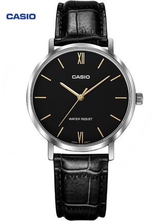 Casio, men's watch for men and women, mechanical black watch for beloved, belt, internet celebrity