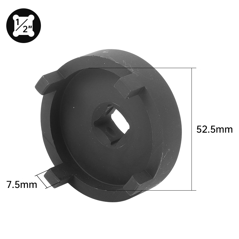 ML奔驰W163 W164底盘梳头螺母套筒开槽螺母球头拆卸工具前桥后桥