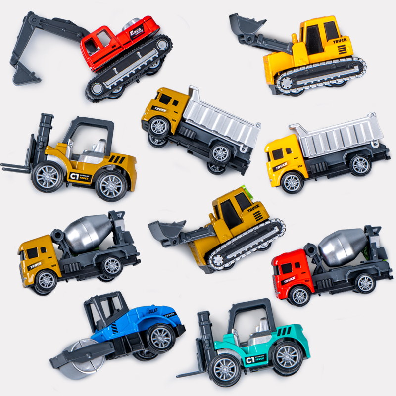 迷你合金工程车儿童小男孩玩具