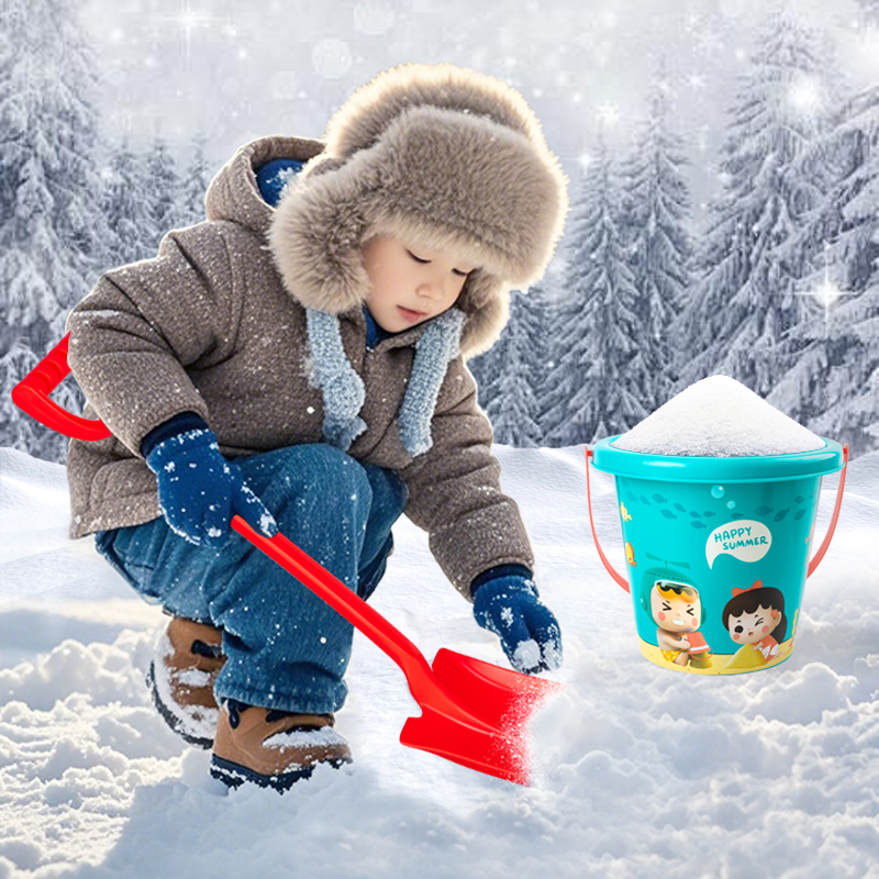 玩雪工具儿童打雪仗装备雪球夹子玩具雪夹子小鸭子夹冬天铲雪神器