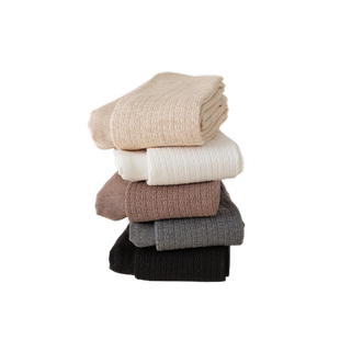 女童纯棉连裤袜春秋冬款加绒儿童打底裤白色舞蹈袜薄绒宝宝踩脚裤