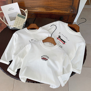 儿童打底衫2025秋季新款湖州织里童装男女童韩版百搭纯棉长袖t恤