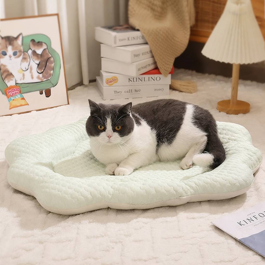 夏季猫窝凉席垫子狗狗窝四季通用泰迪中小型犬秋冬狗床垫宠物用品