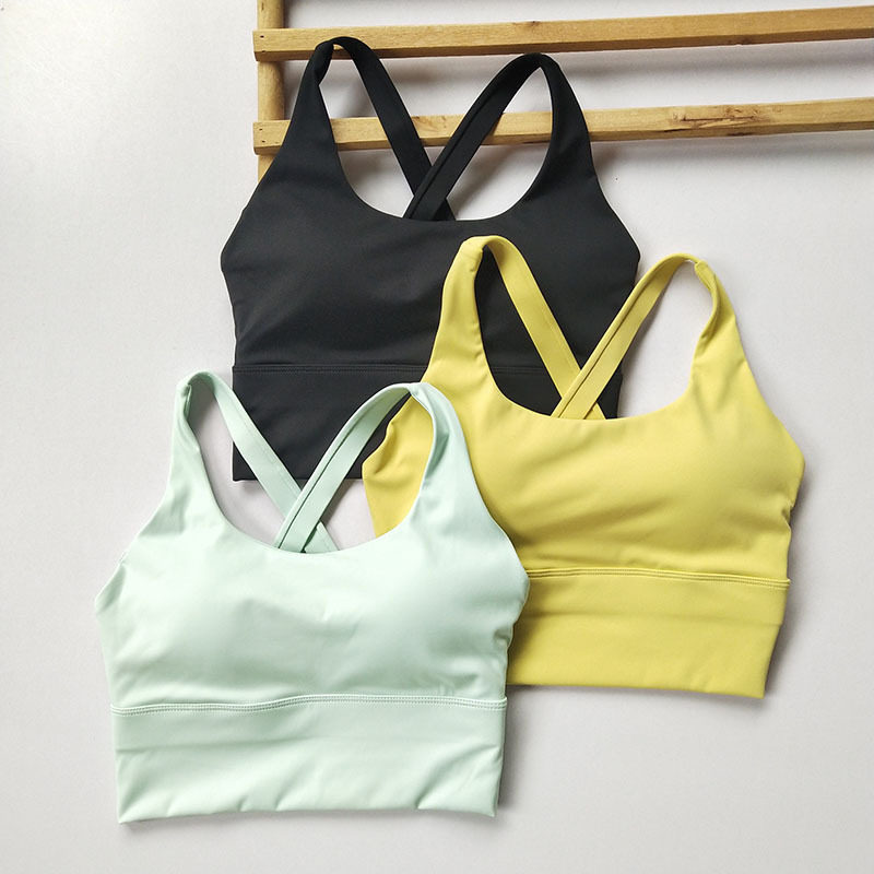 运动内衣女一体式美背防震防下垂专业瑜伽健身背心速干高强度文胸