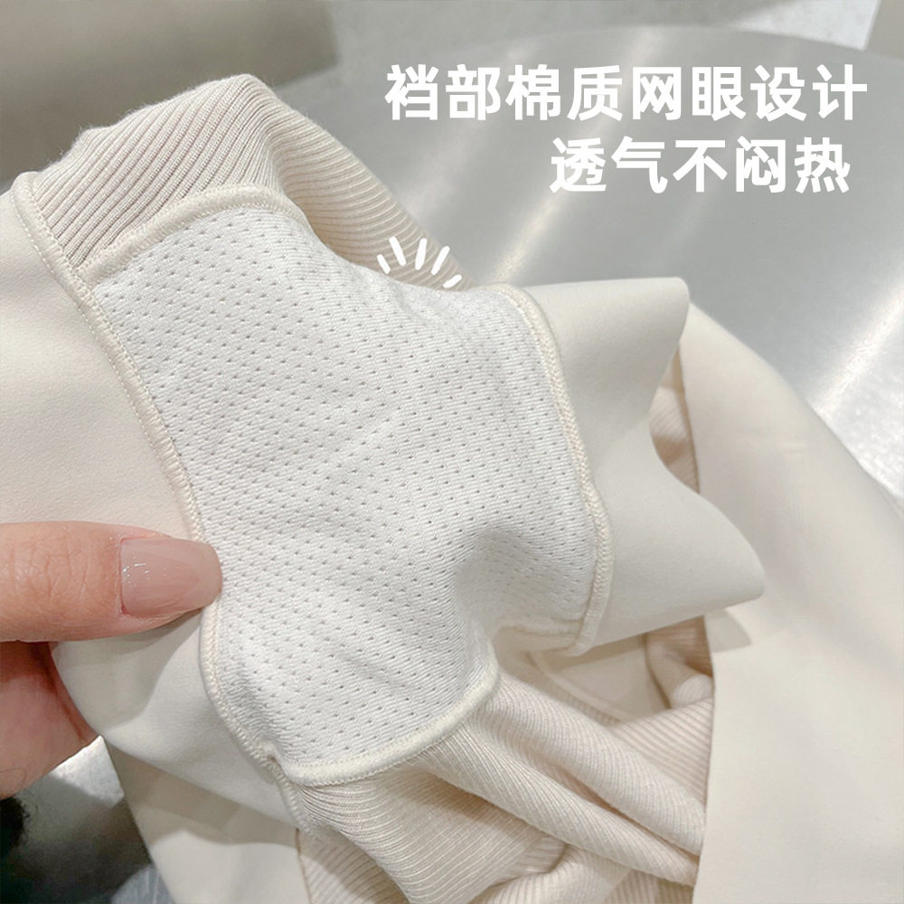 春夏薄款无痕内裤女士防走光中腰不卷有内档打底裤安全裤女