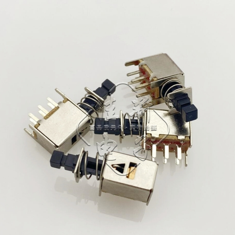 A03直键开关 PS-22F02 双排6脚自锁开关琴键开关按键开关