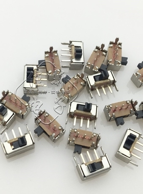 侧脚 支架 SK12D07VG2 2MM柄高 小型拨动开关 三脚/两档（20只）