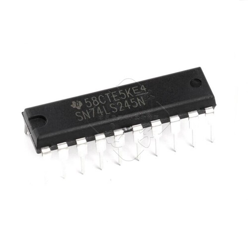 原装 直插 SN74LS245N 八同相三态总线收发器逻辑芯片 DIP-20