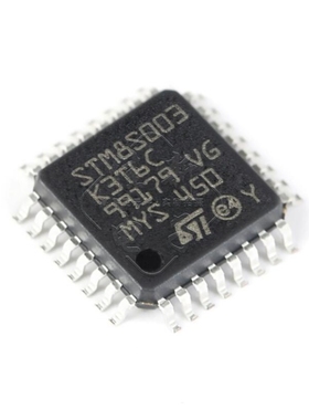 原装正品 STM8S003K3T6C LQFP-32 16MHz/8KB闪存/8位微控制器-MCU