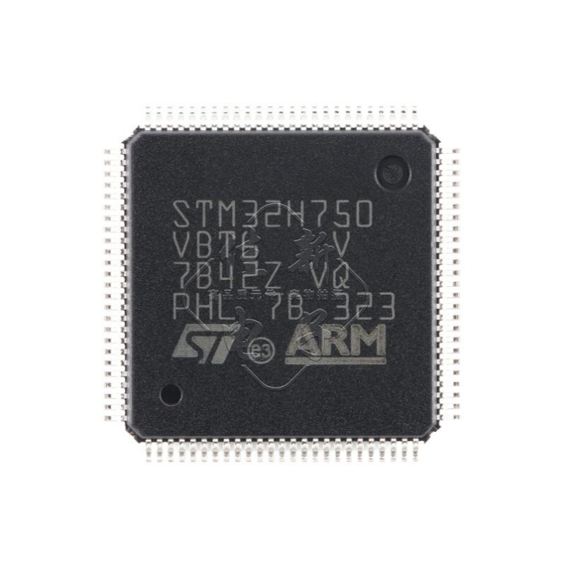 原装STM32H750VBT6 LQFP-100 ARM Cortex-M7 32位微控制器-MCU
