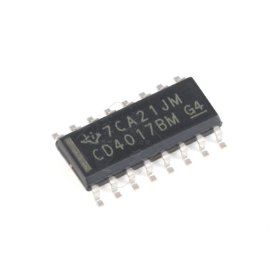 原装正品 CD4017BM96 SOIC-16 10个解码输出的CMOS十进制计数器