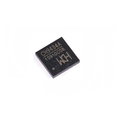原装正品 CH9434A QFN-48 SPI转四串口转接芯片