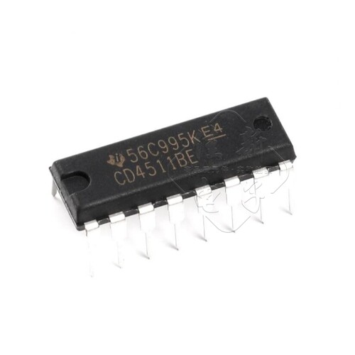 原装正品 直插 CD4511BE DIP-16 4000系列CMOS逻辑器件芯片