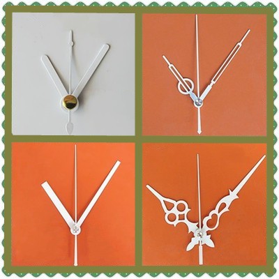 diy白色钟针配件石英钟表针