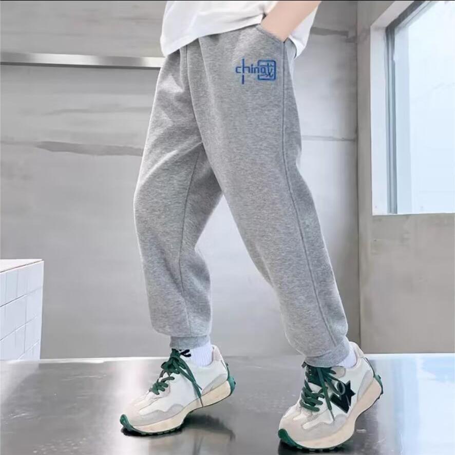 儿童裤子春夏季男束脚运