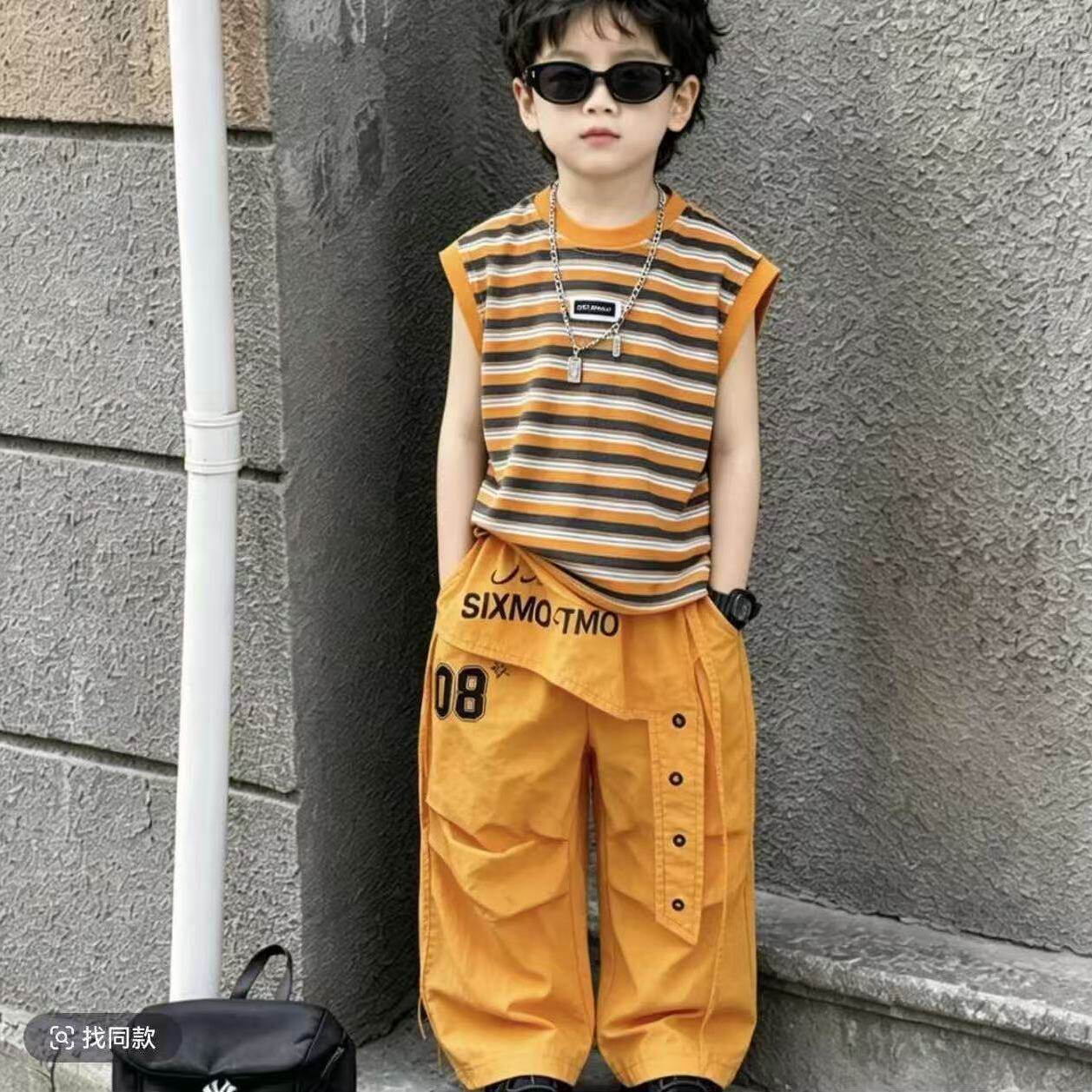 2026新款男童夏季韩版痞