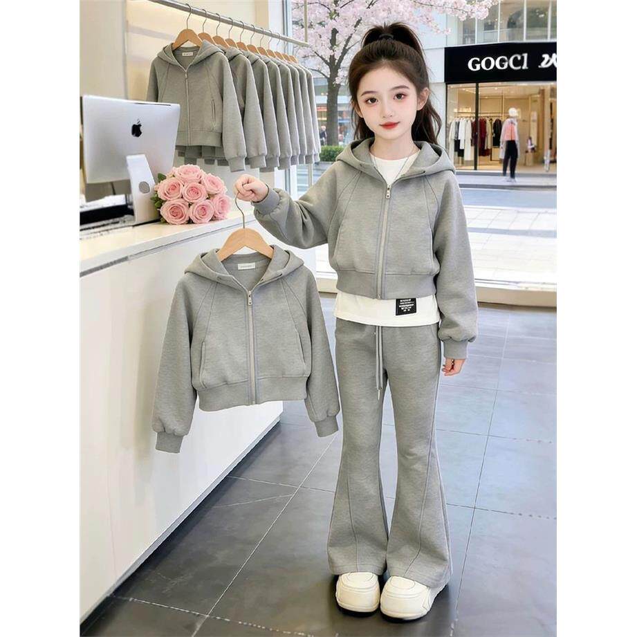 女童休闲套装春秋季2026