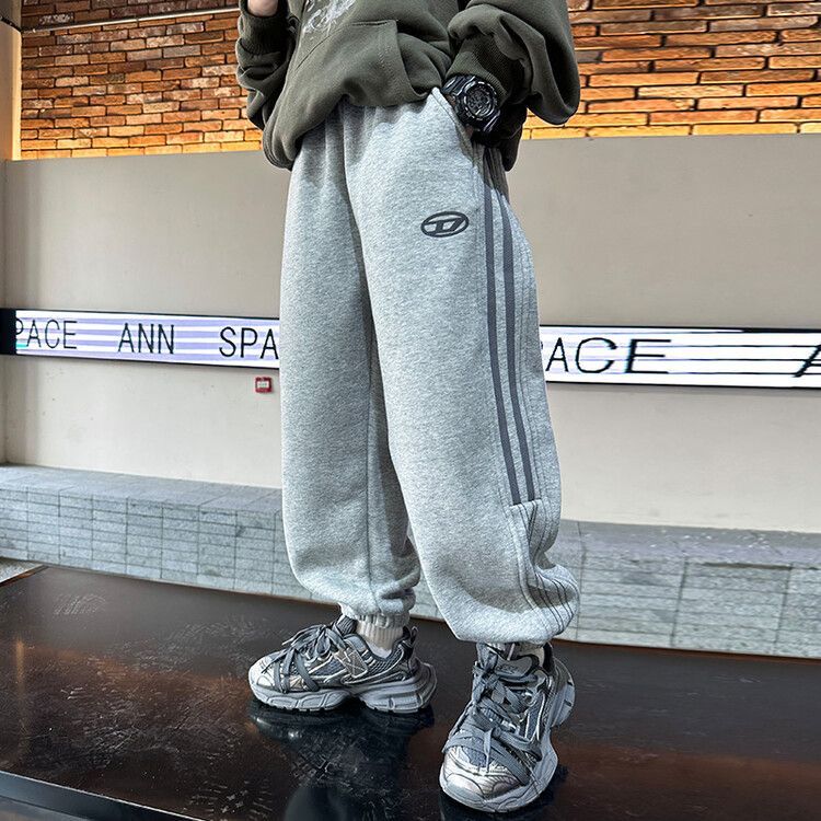男童裤子春秋款儿童运动