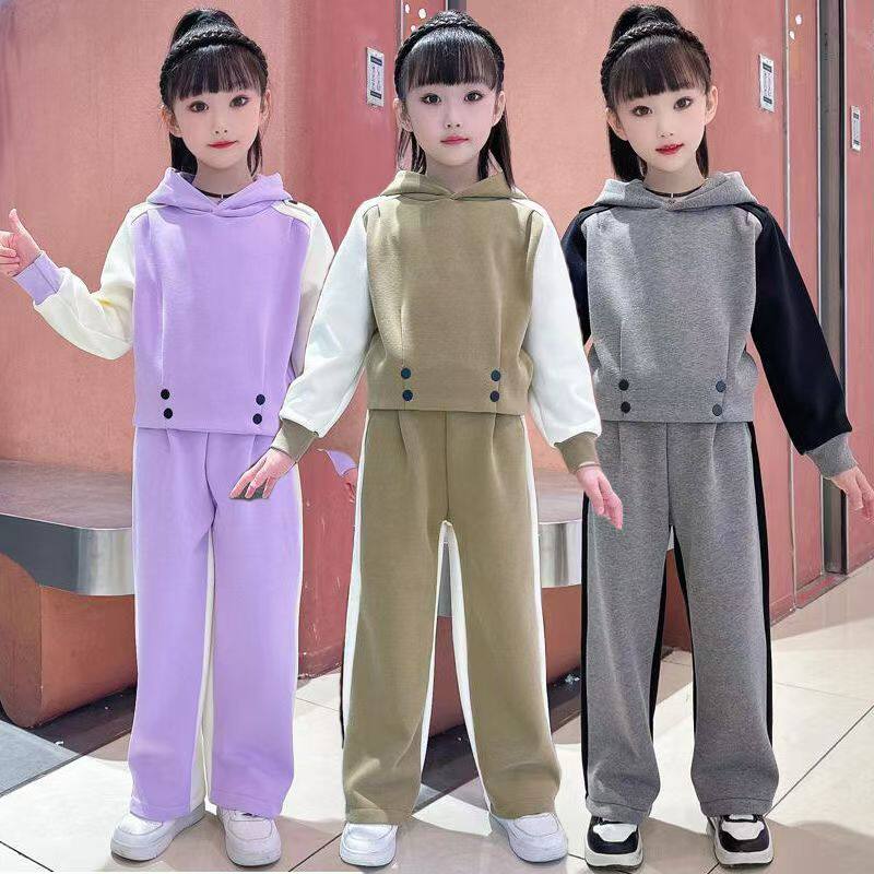 女童套装2024秋季新款韩