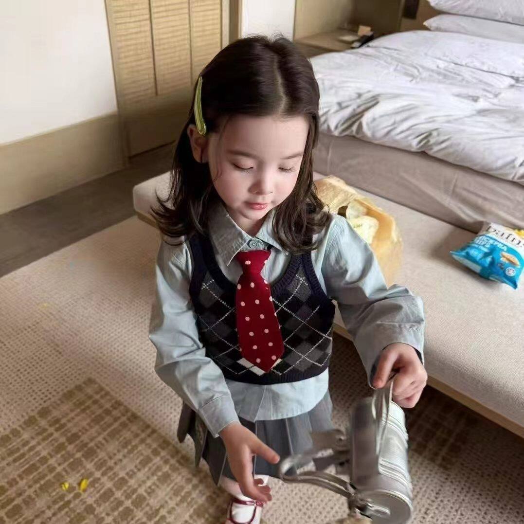 女童2026春秋新款套装衬