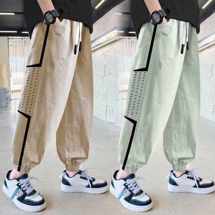 童装男童夏装裤子防蚊裤2