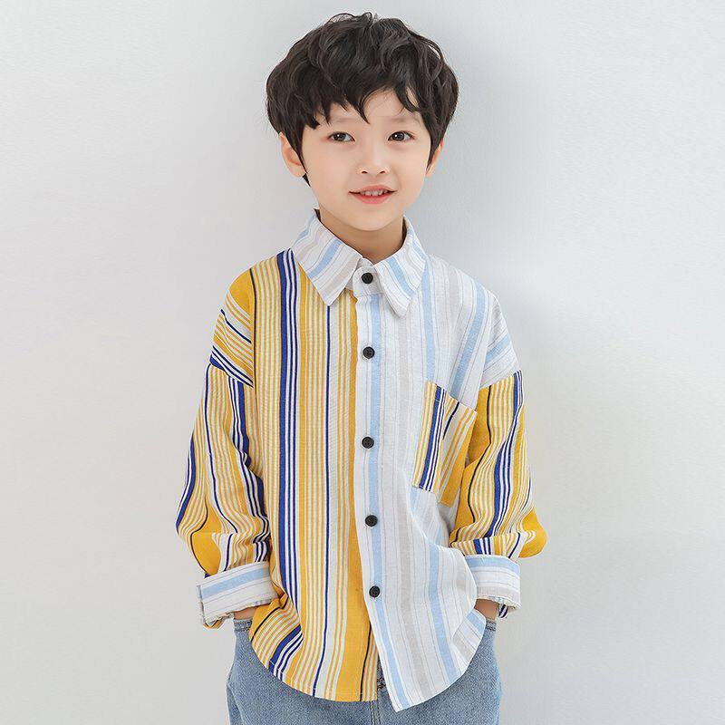 2026新款纯棉长袖衬衫男