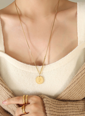 欧美辣妹秋冬新款项链嘻哈时尚个