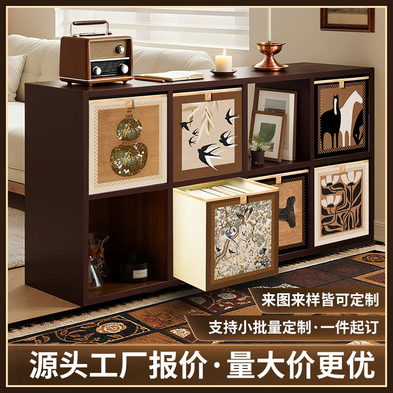 中古风家用收纳箱大容量