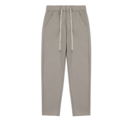 毕厶迦2025秋季 新款 休闲裤 BSIJA 宽松黑色小脚口百搭舒适锥形长裤