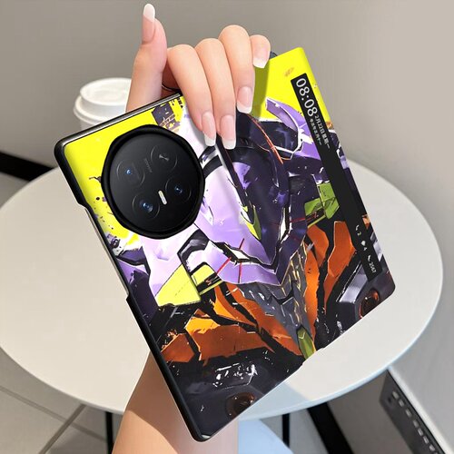 福音战士适用荣耀MagicV6手机壳翻盖皮套MagicV5折叠屏MagicV3智能视窗MagicVs3磁吸V2全包MagicVs2保护套